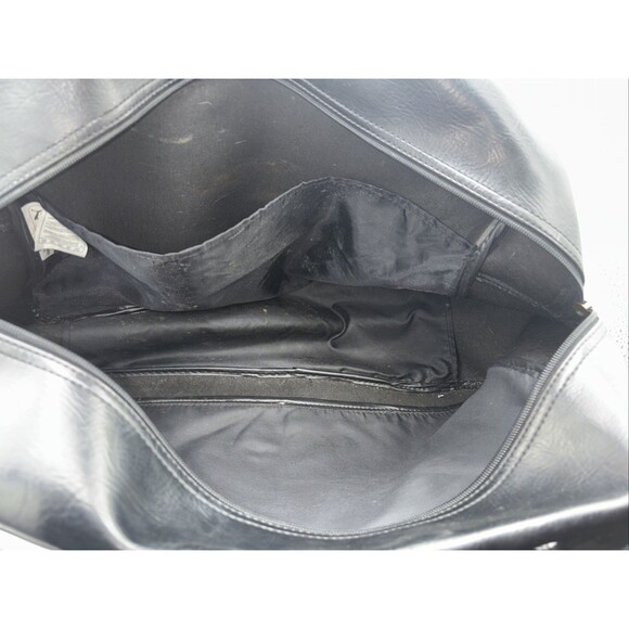 Puma Messenger Bag Black Stripe Vintage Retro Puma Bag - Picture 9 of 11